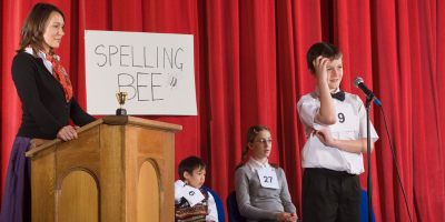 ภาพกิจกรรม แข่งขัน Spelling bee (สะกดคำ) 